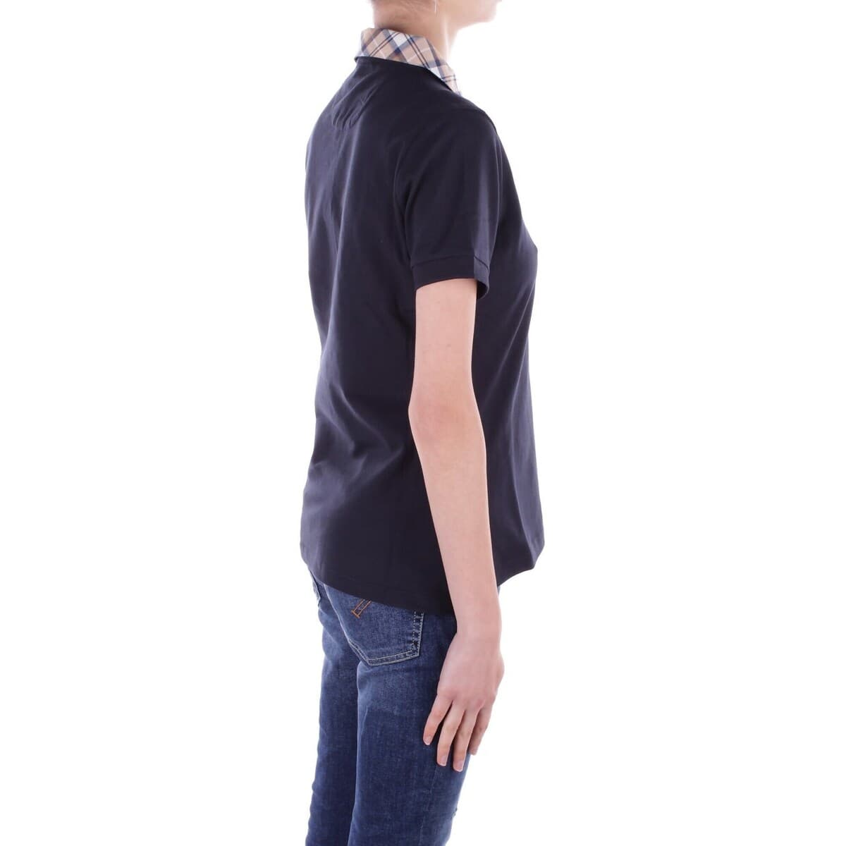 Women's Polo Shirts Barbour Blue