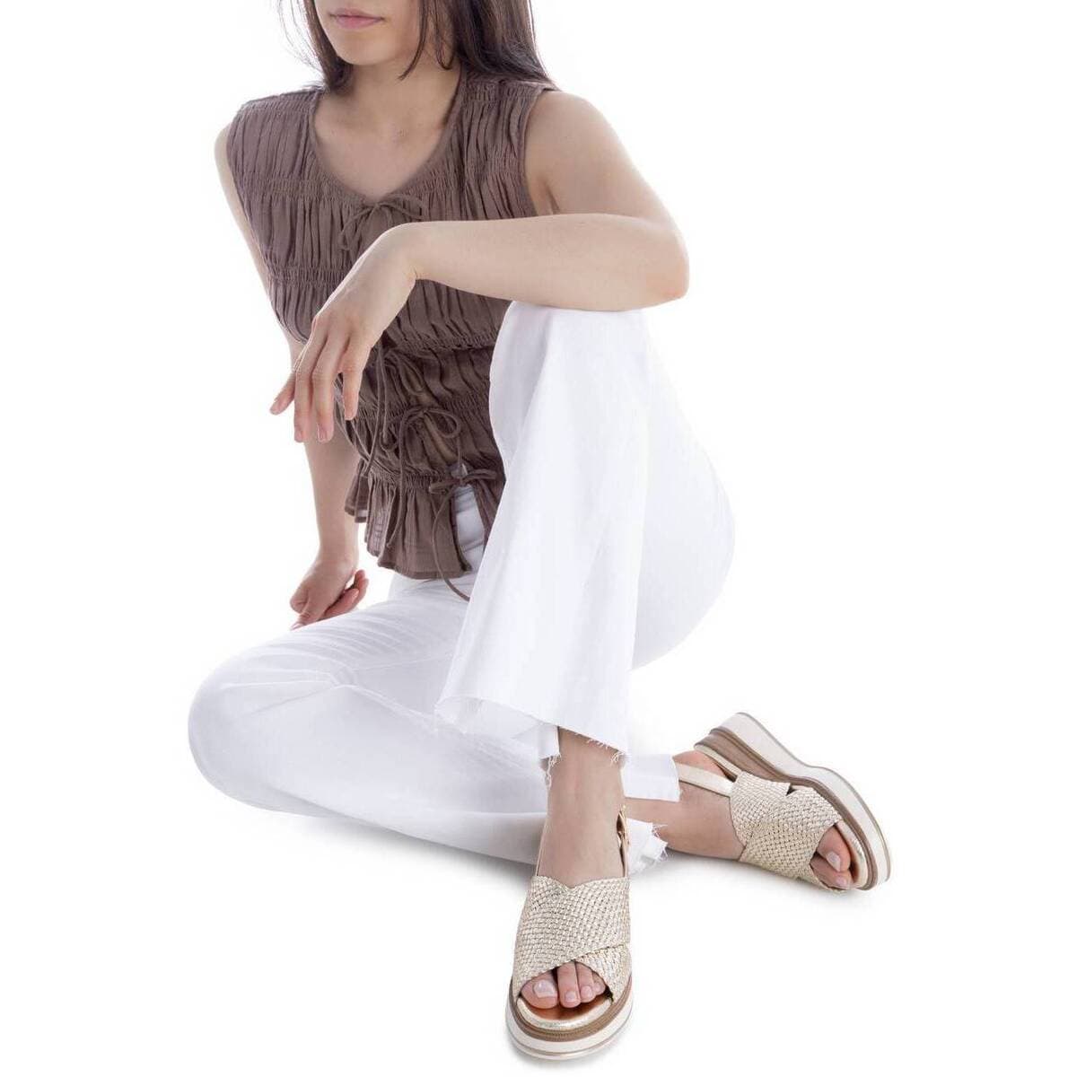 Women's Platforms Xti Gold