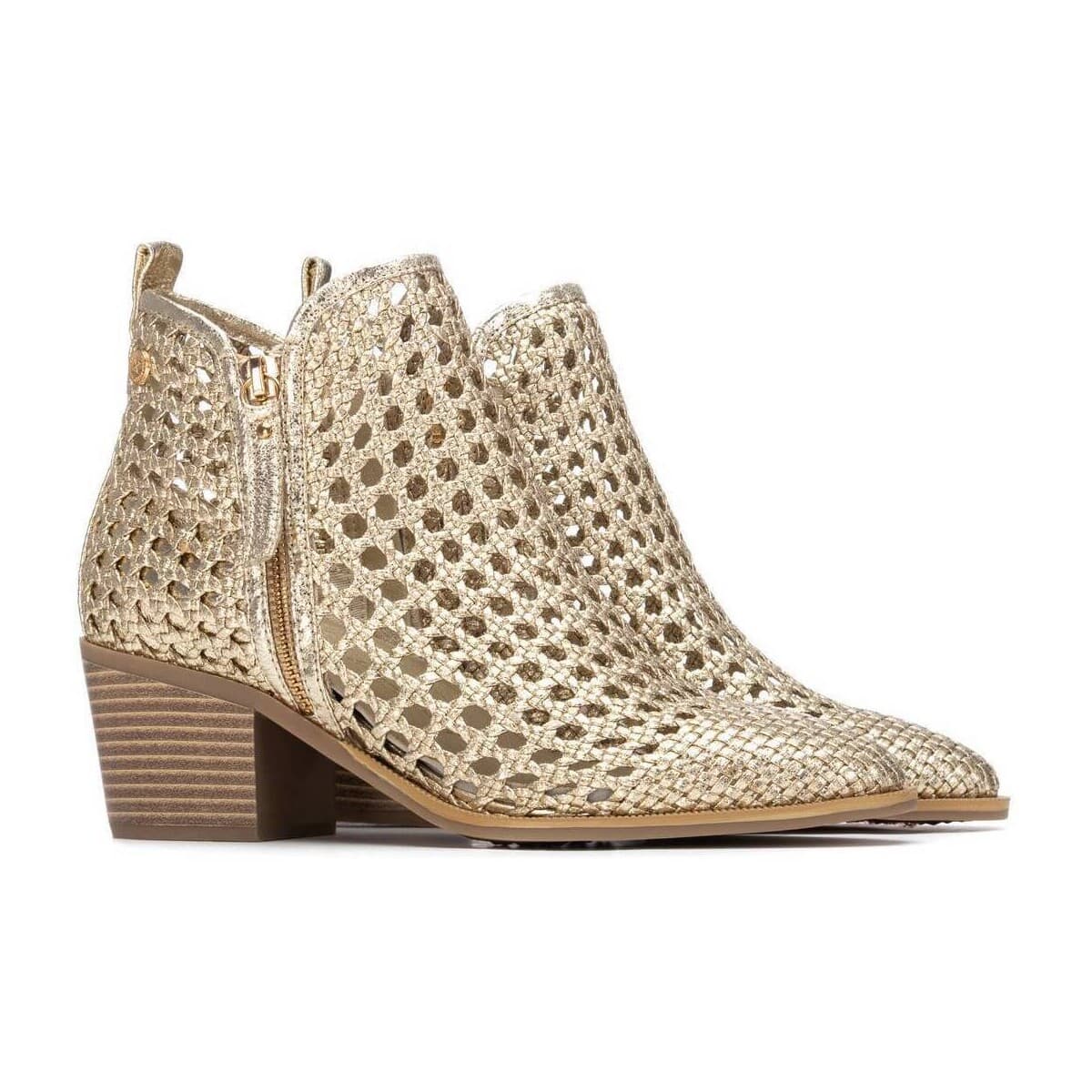 Women's Ankle Boots Xti Gold