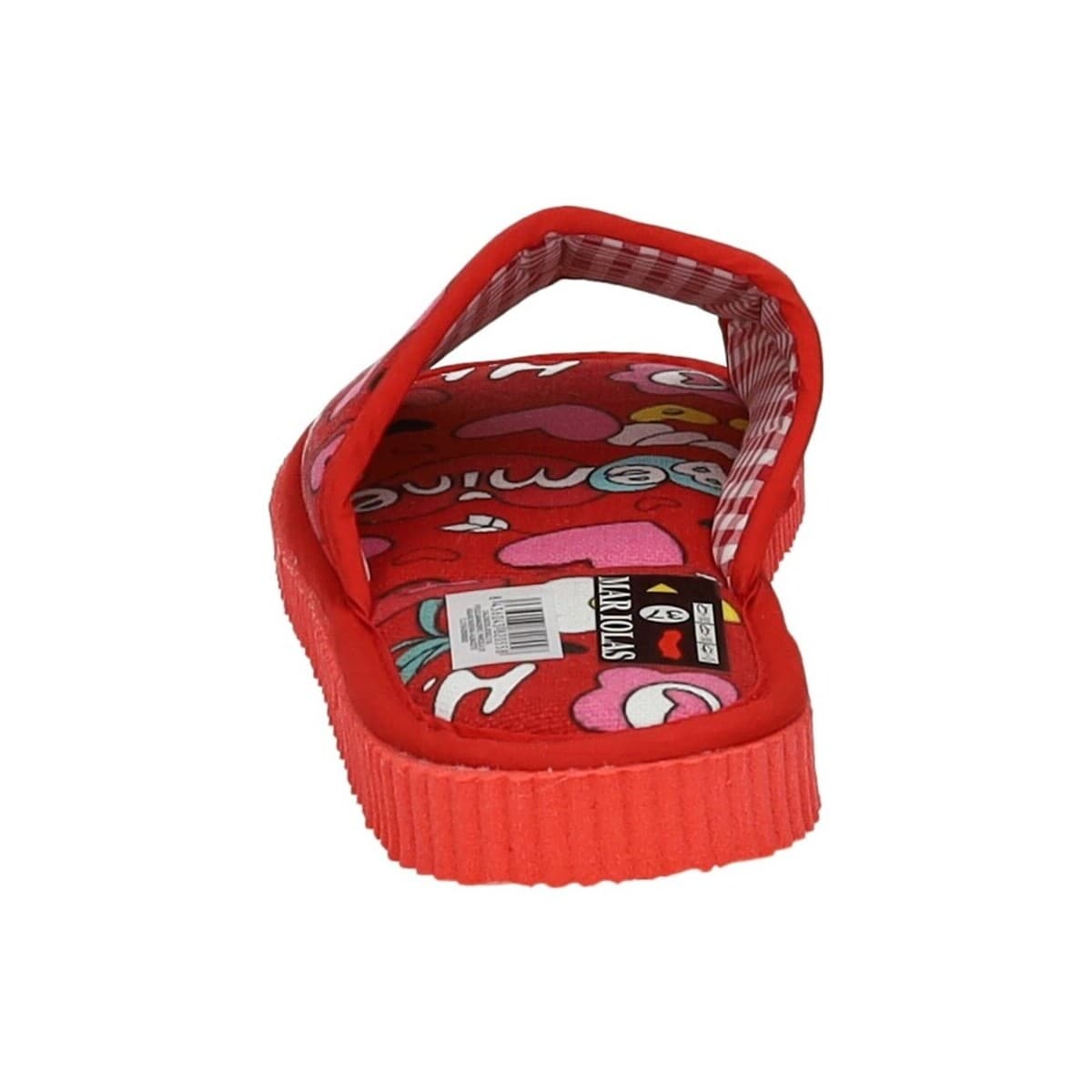 Women's House Slippers Calzados Mariola Red