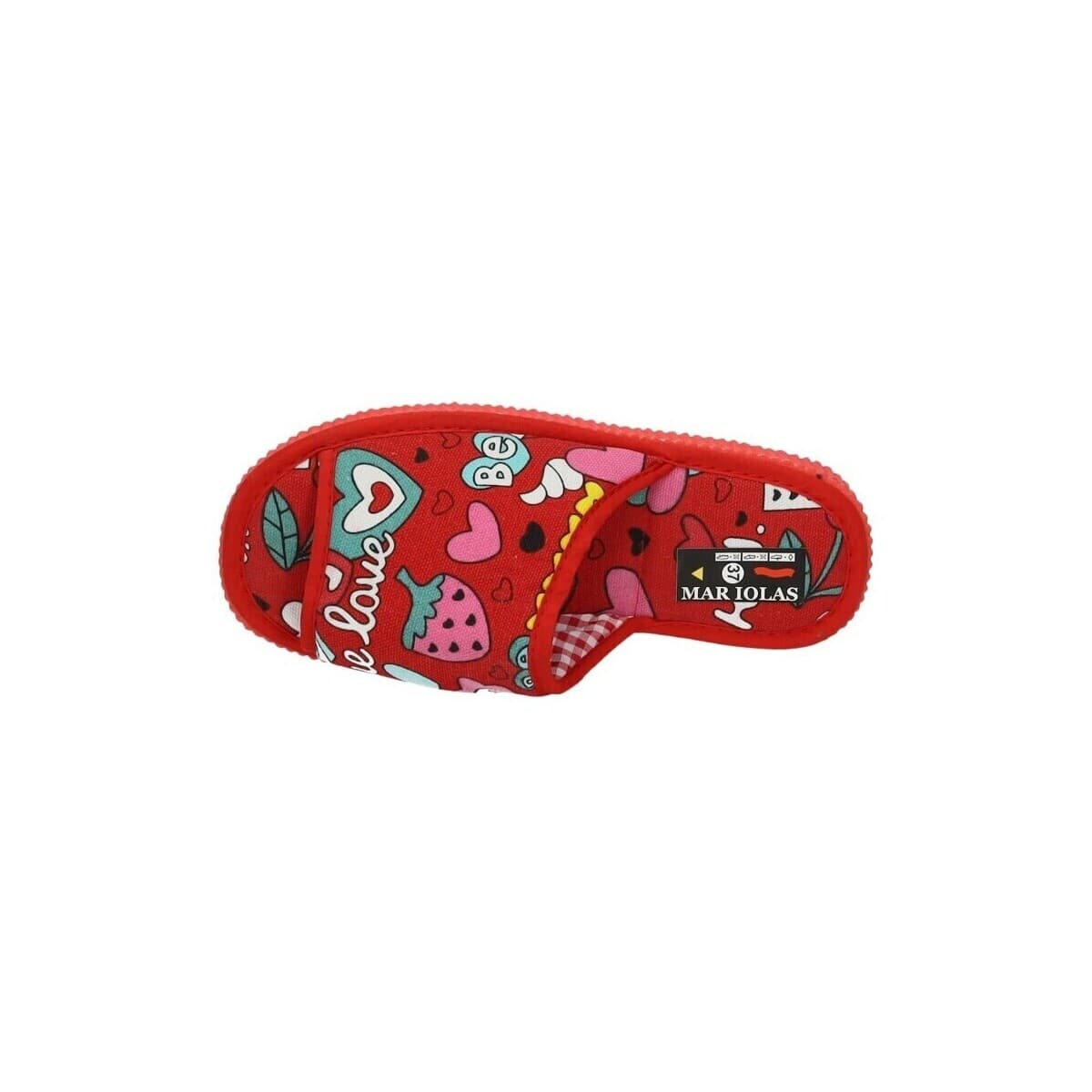 Women's House Slippers Calzados Mariola Red