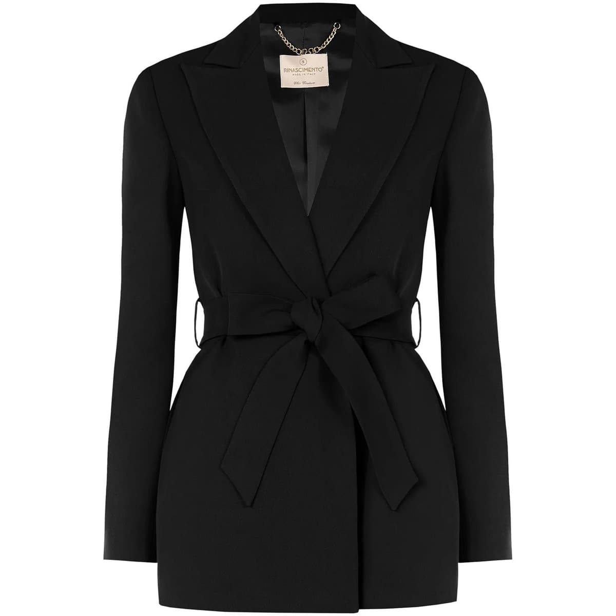 Women's Blazers Rinascimento Black
