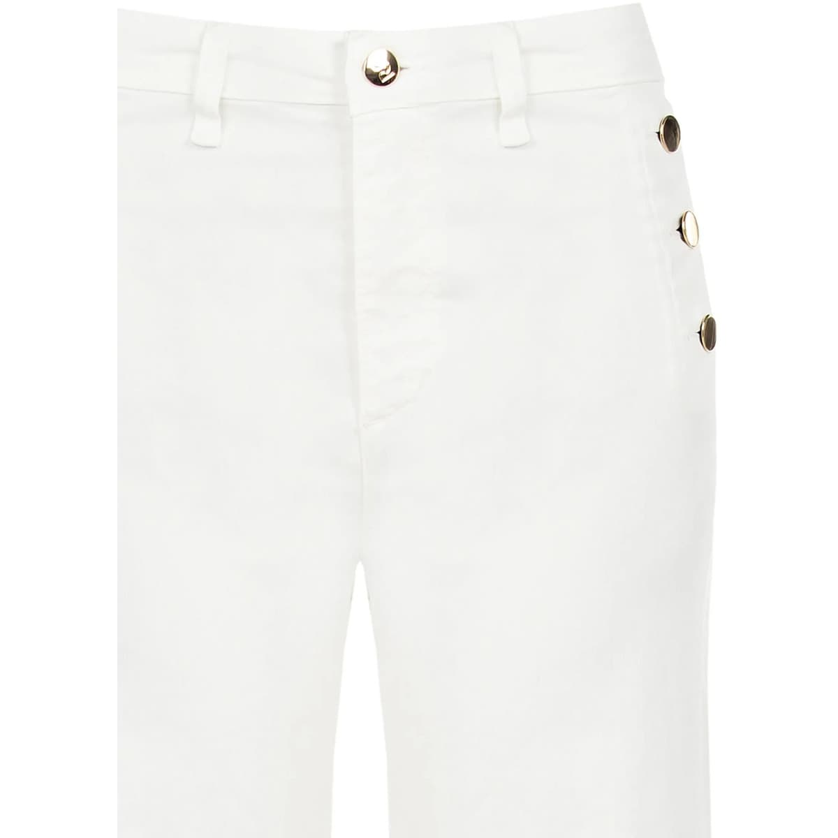 Women's Pants Rinascimento White