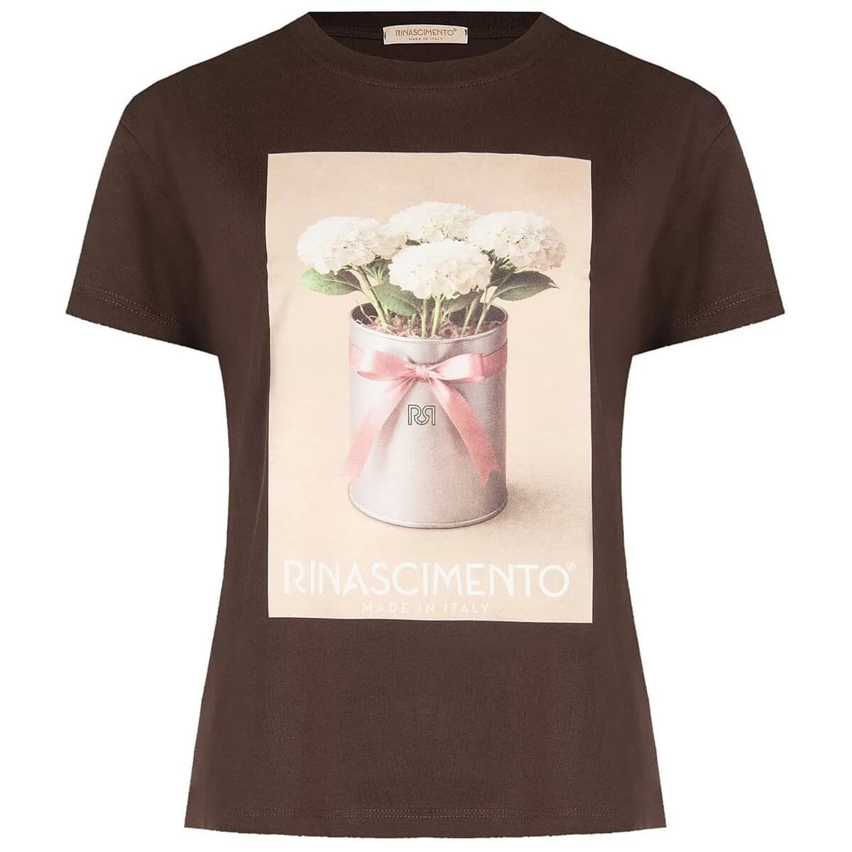 T-shirt με κοντά μανίκια Rinascimento CFC0129416003