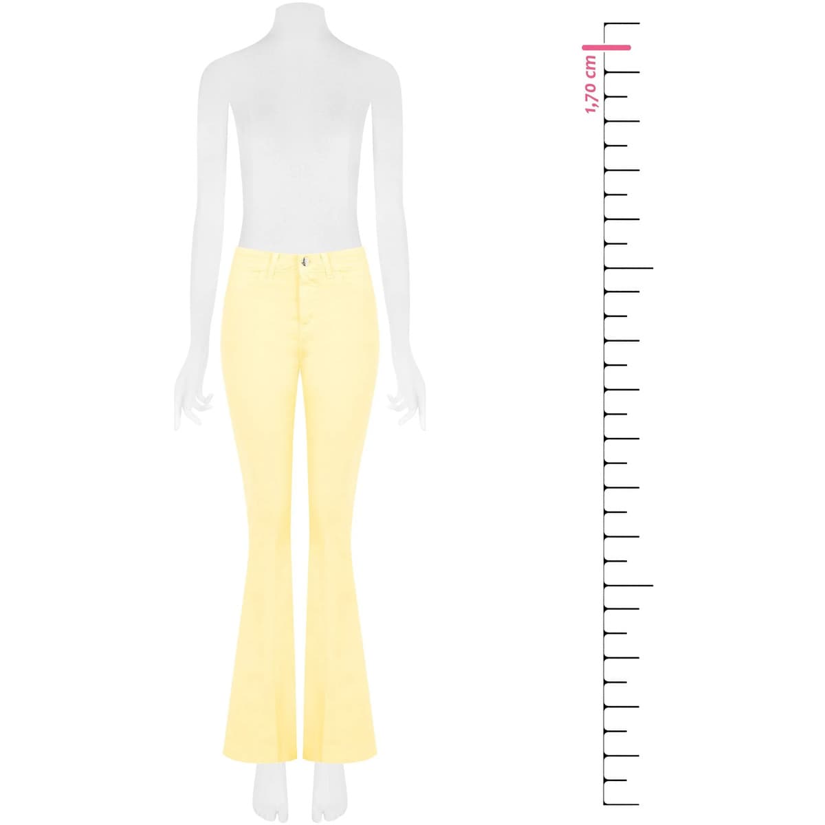 Women's Jeans Rinascimento Yellow