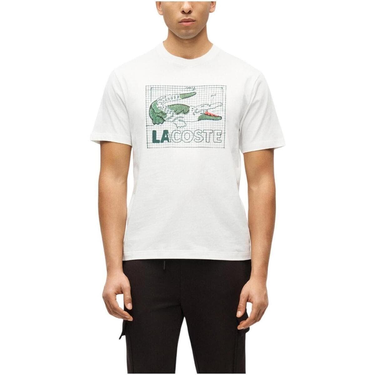 Men's T-Shirts Lacoste White