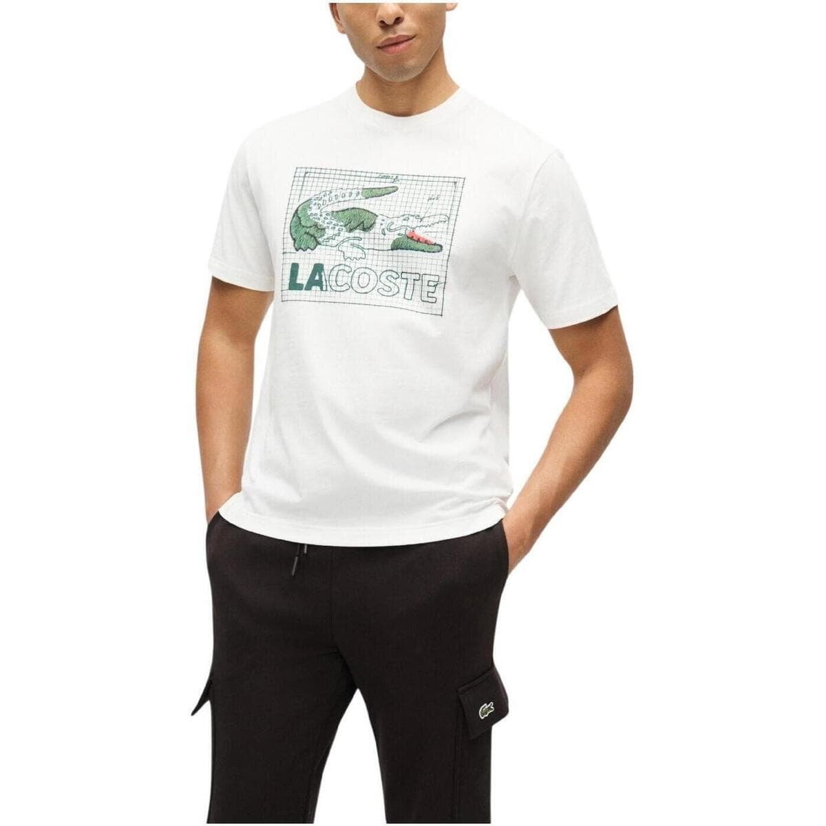 Men's T-Shirts Lacoste White