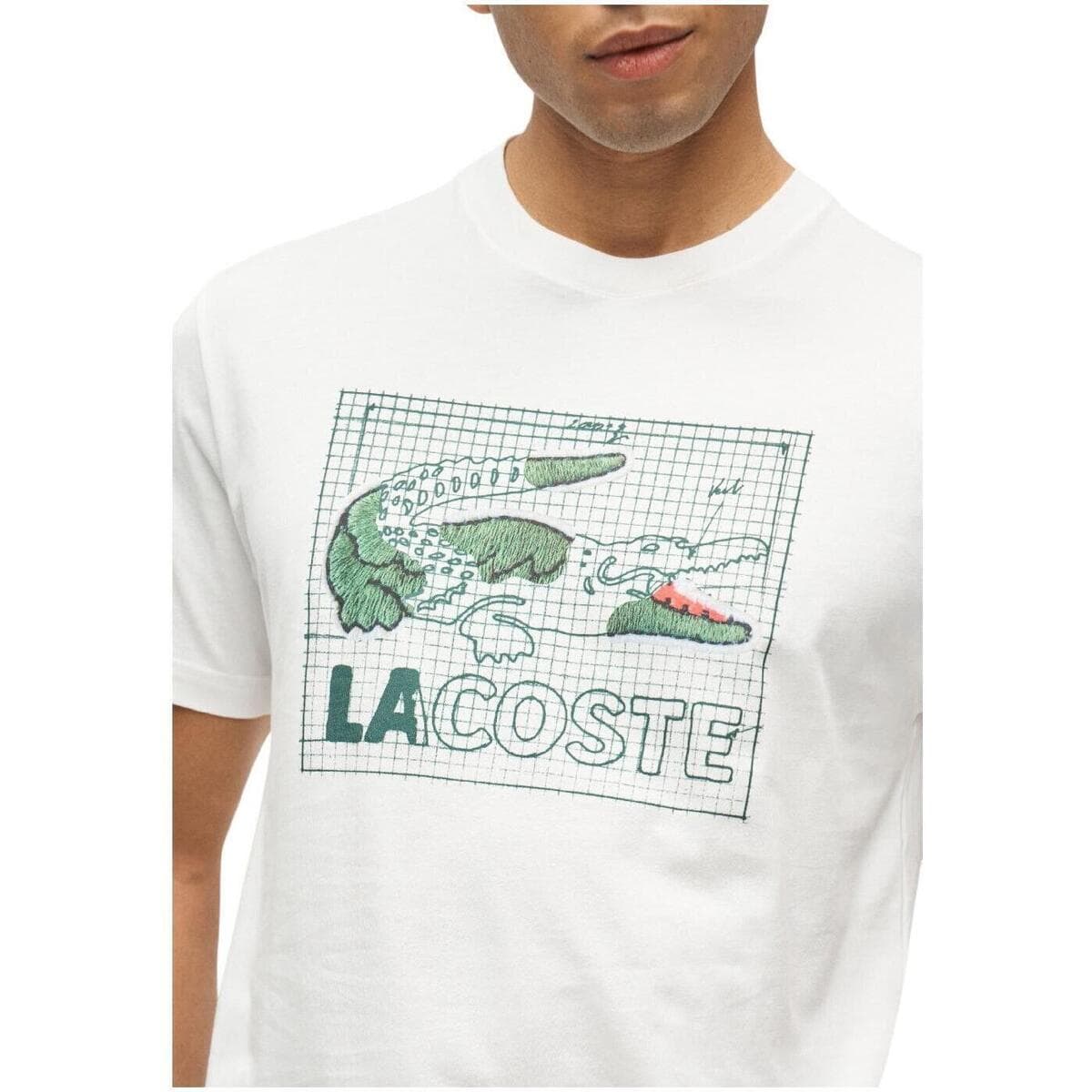 Men's T-Shirts Lacoste White