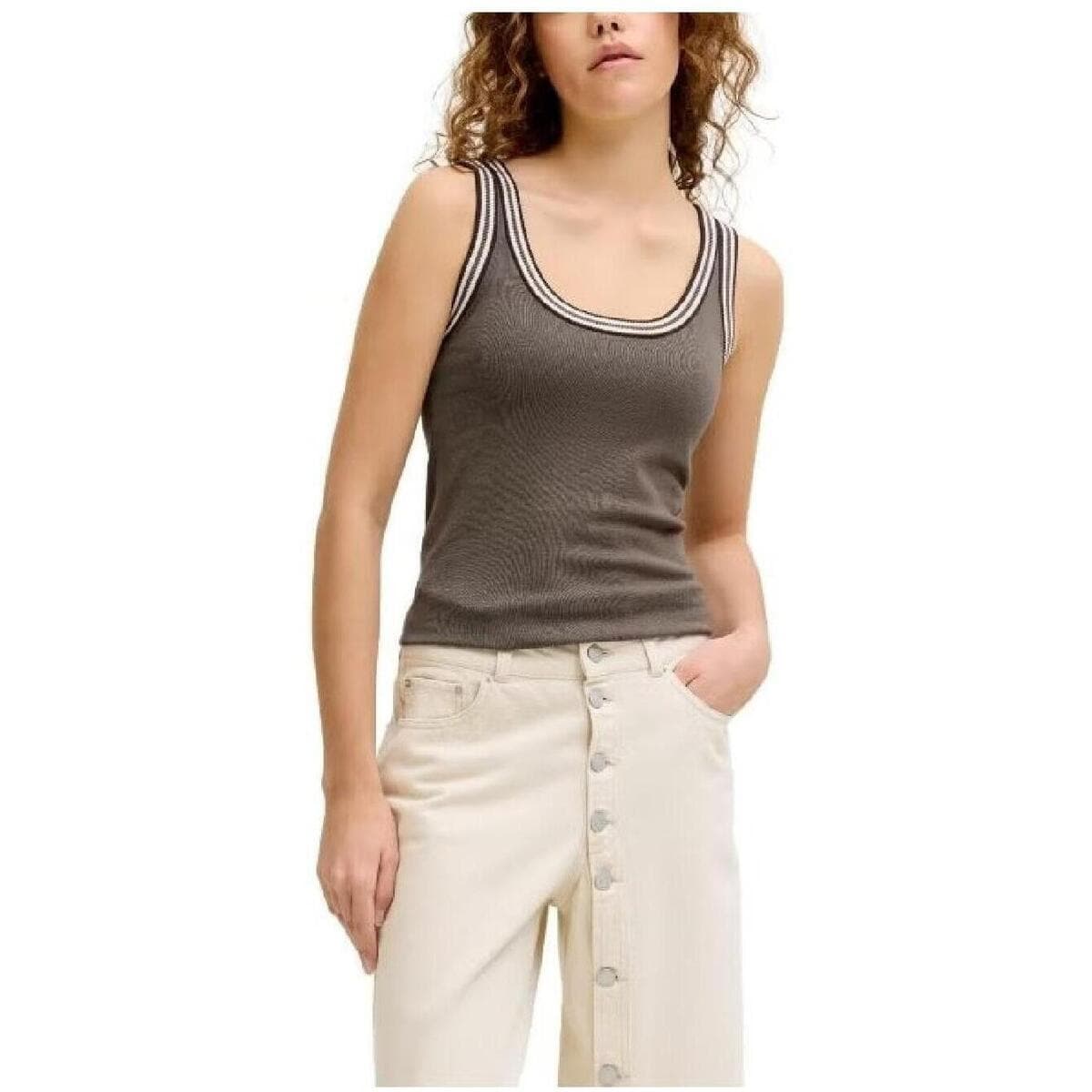 Women's Sleeveless Tops JJXX Brown