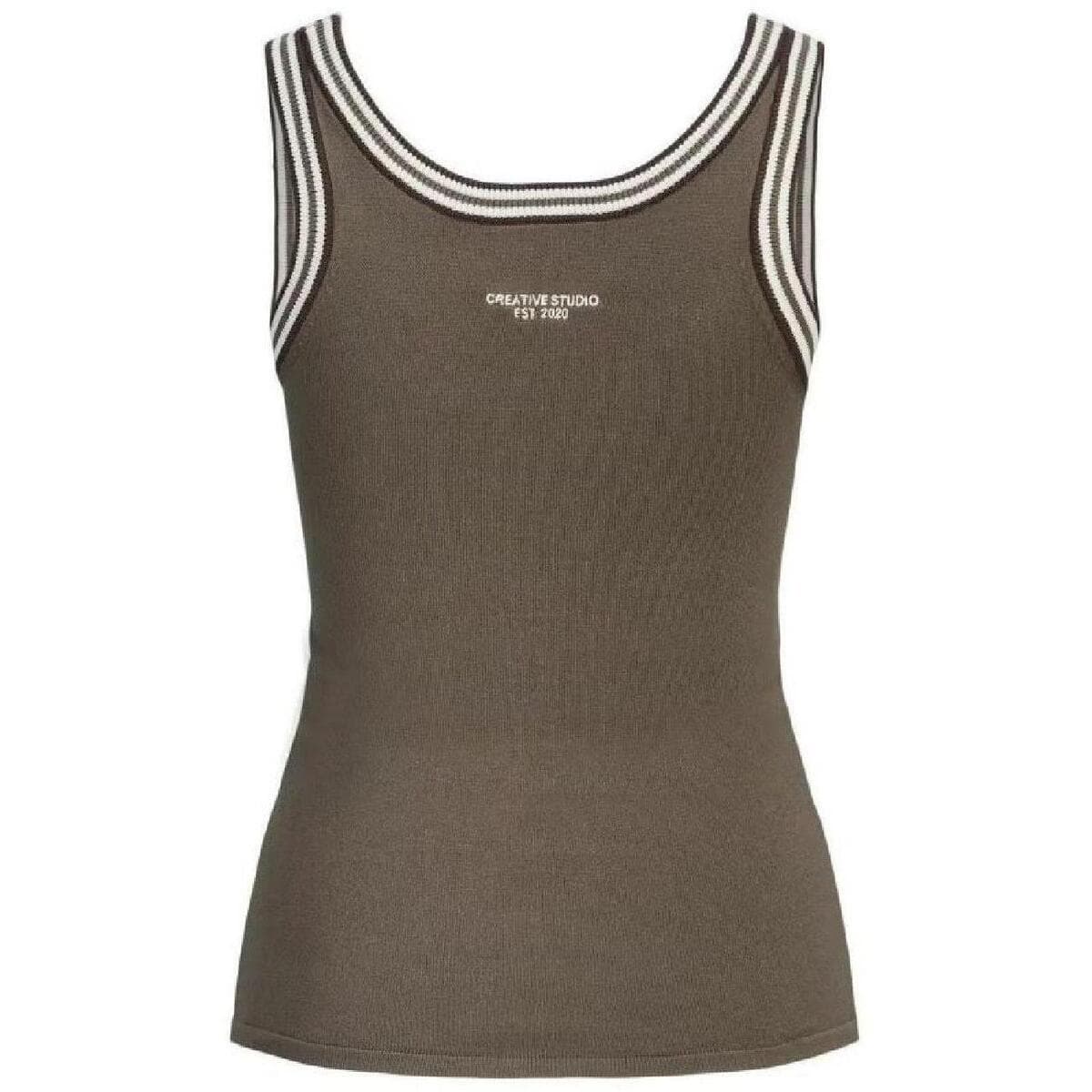 Women's Sleeveless Tops JJXX Brown