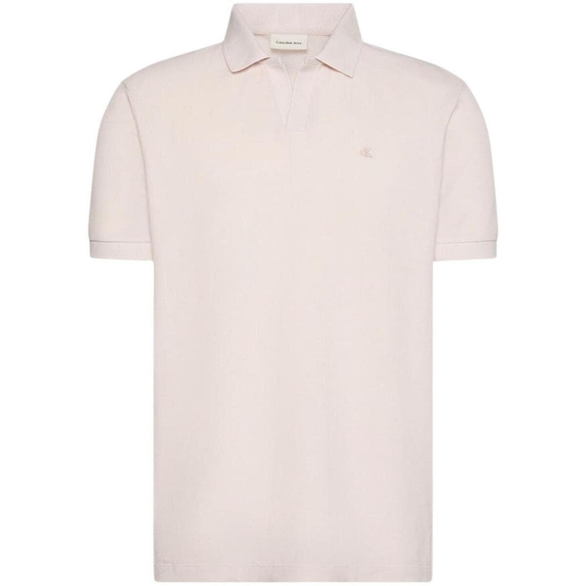 Men's Polo Shirts Calvin Klein Beige