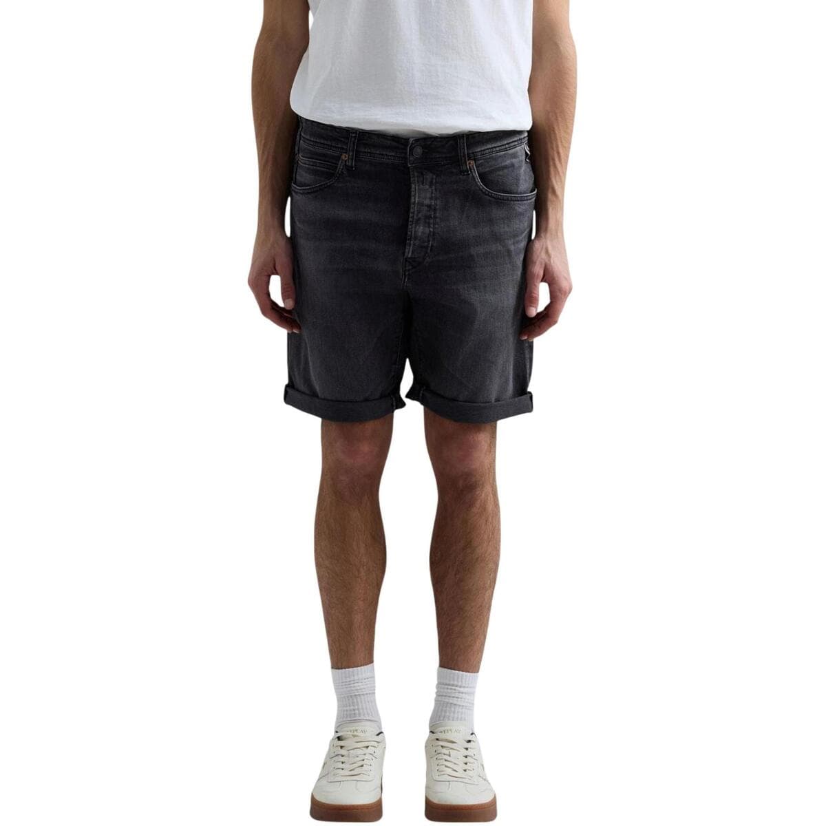 Men's Shorts Replay Gray