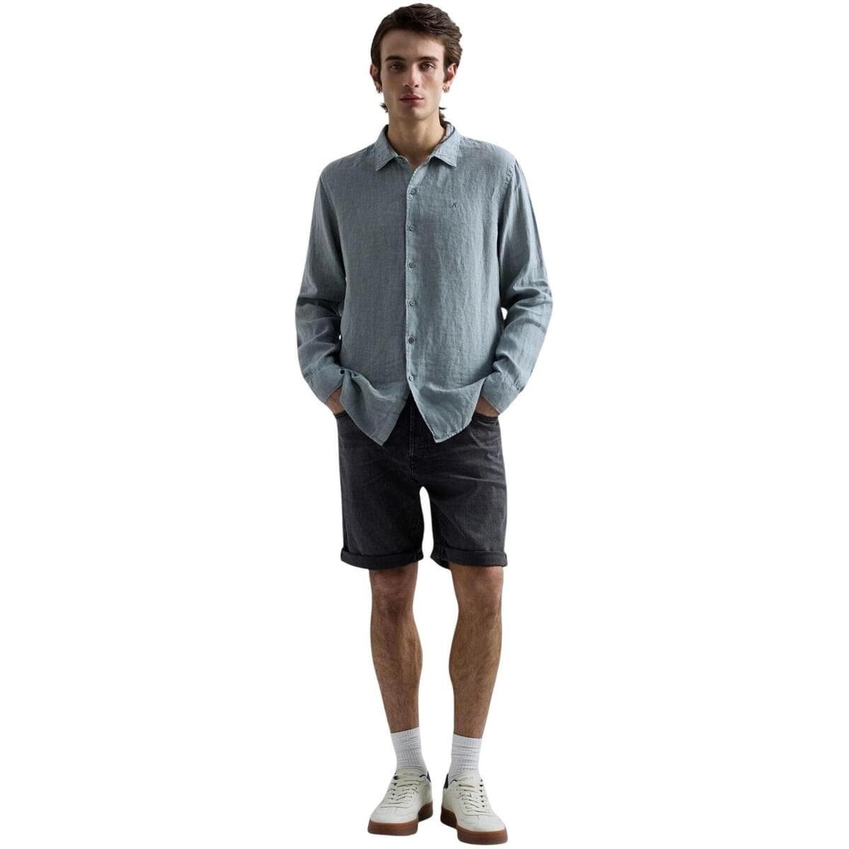 Men's Shorts Replay Gray