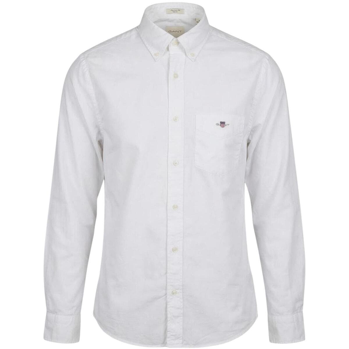 Men's Shirts Gant White