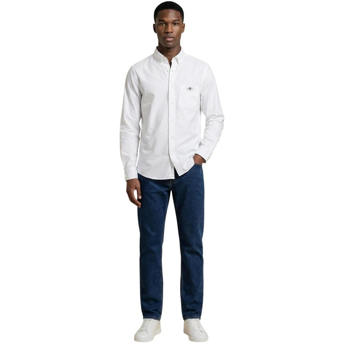 Men's Shirts Gant White