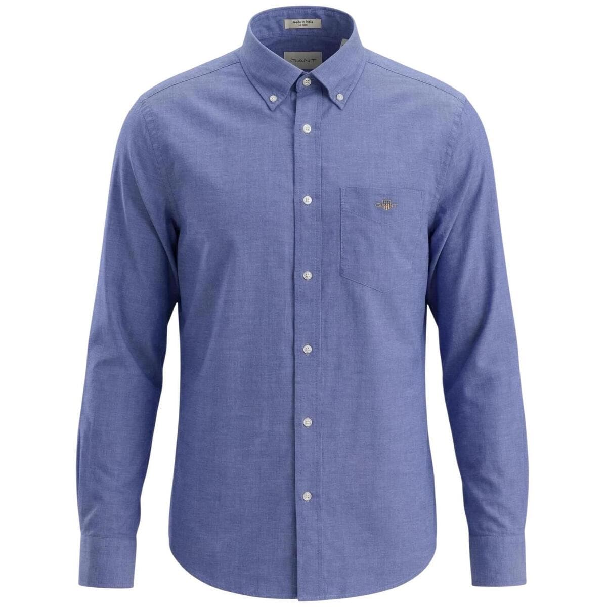 Men's Shirts Gant Blue
