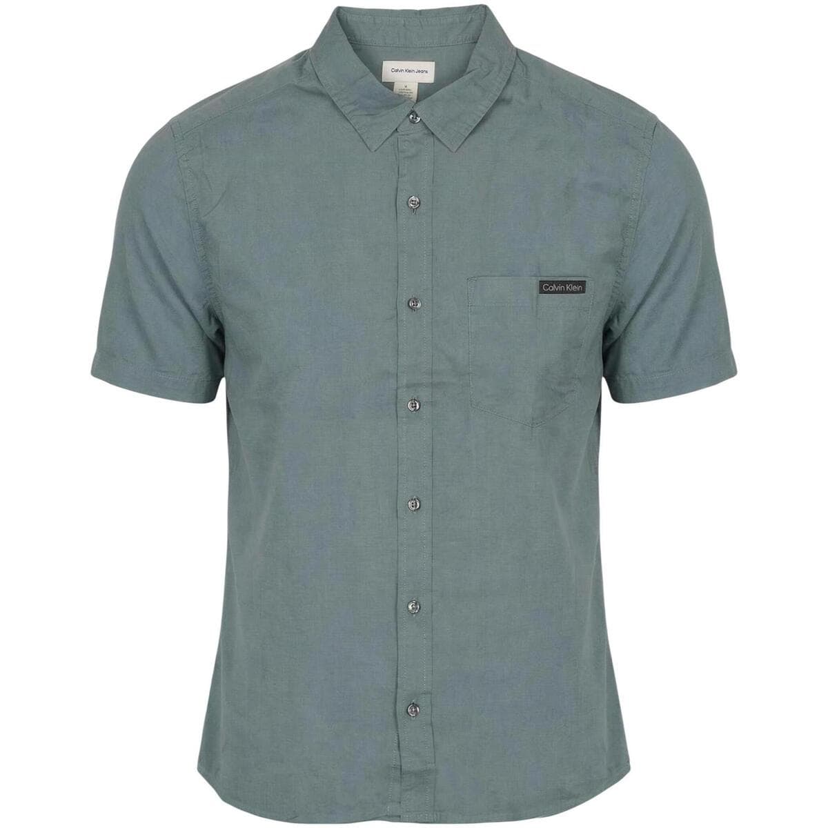 Men's Shirts Calvin Klein Green
