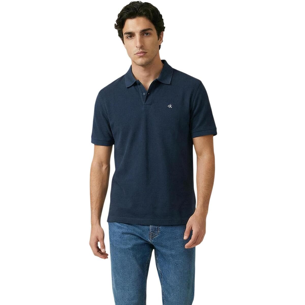 Men's Polo Shirts Calvin Klein Blue