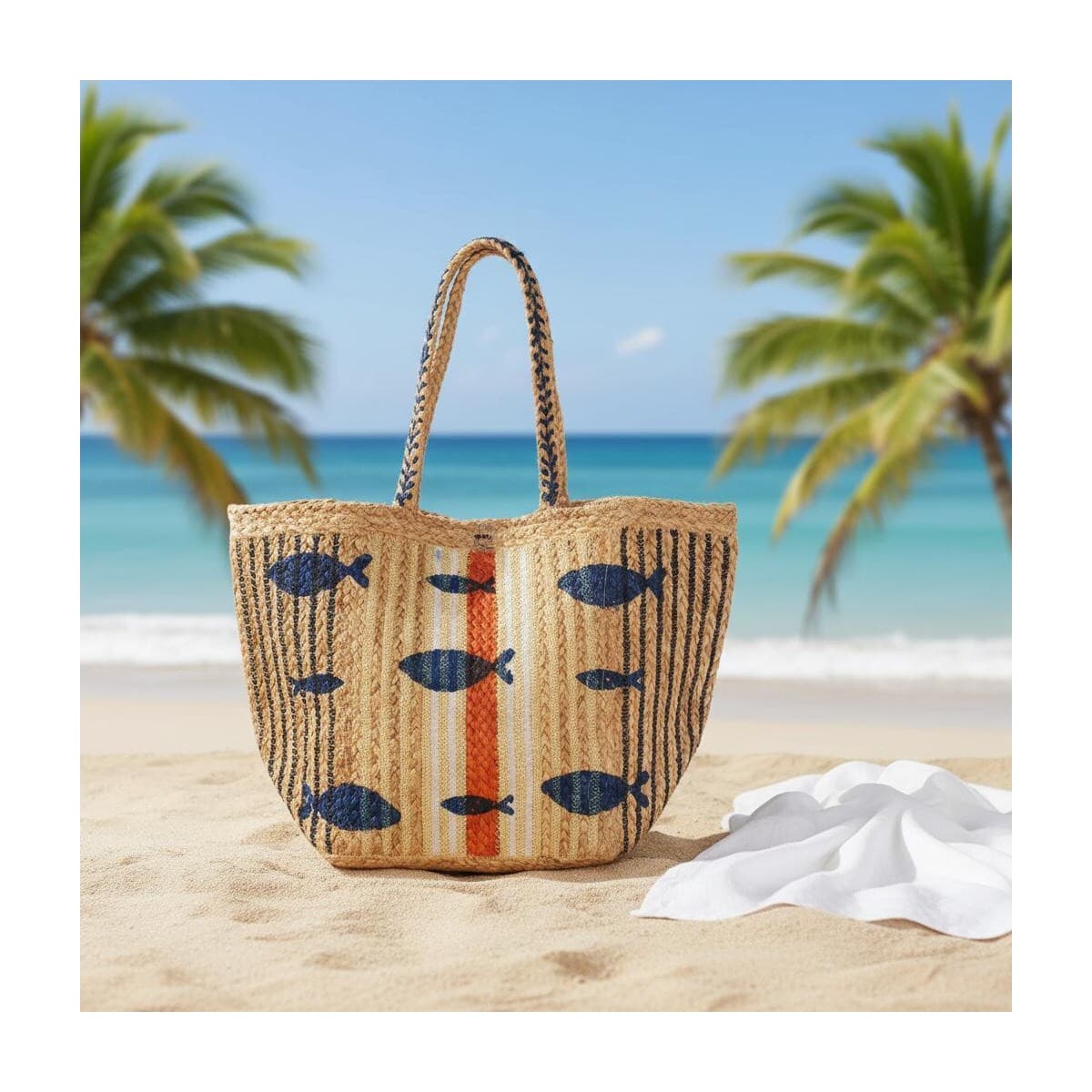 Women's Tote Bags Isla Bonita By Sigris Beige