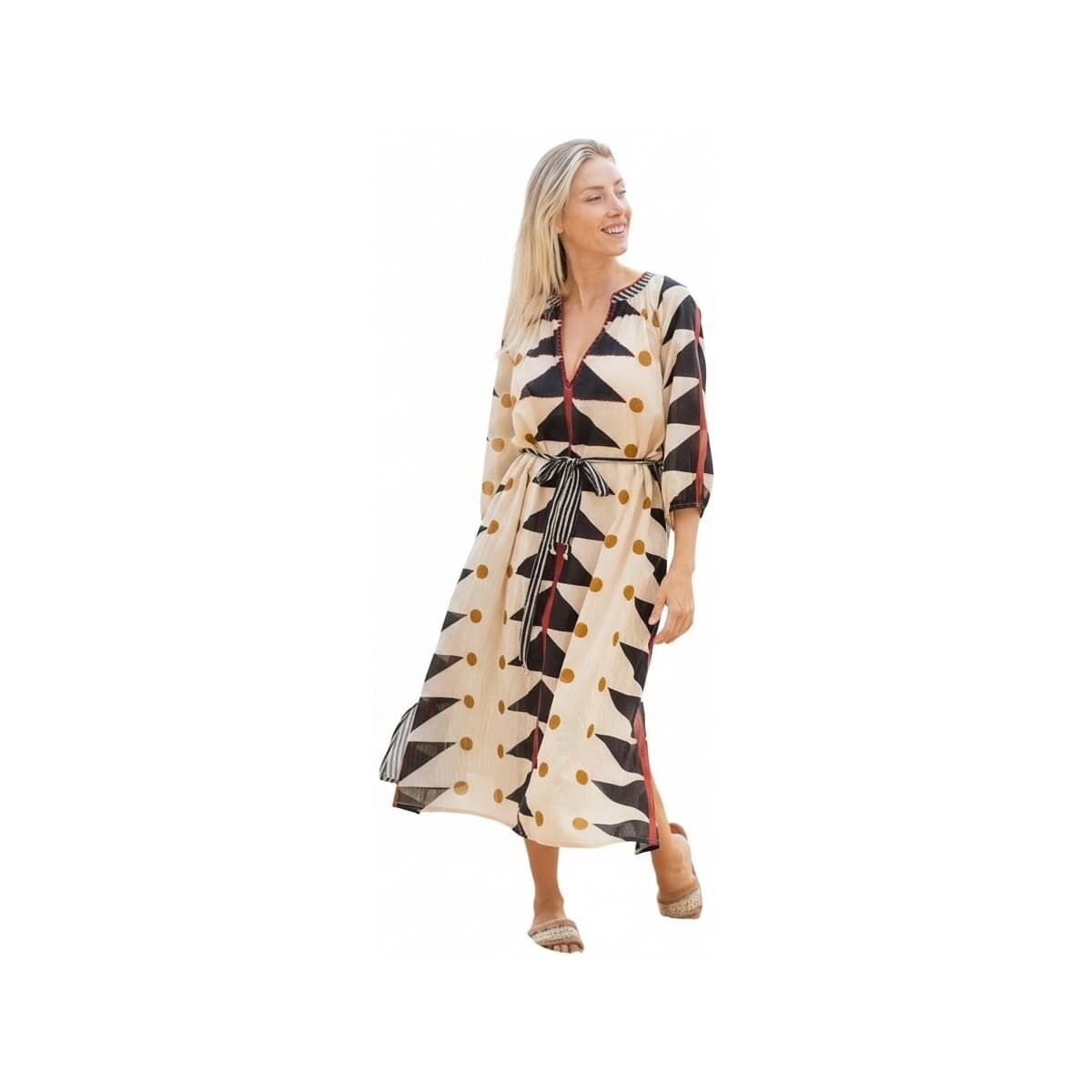 Women's Dresses Isla Bonita By Sigris Beige