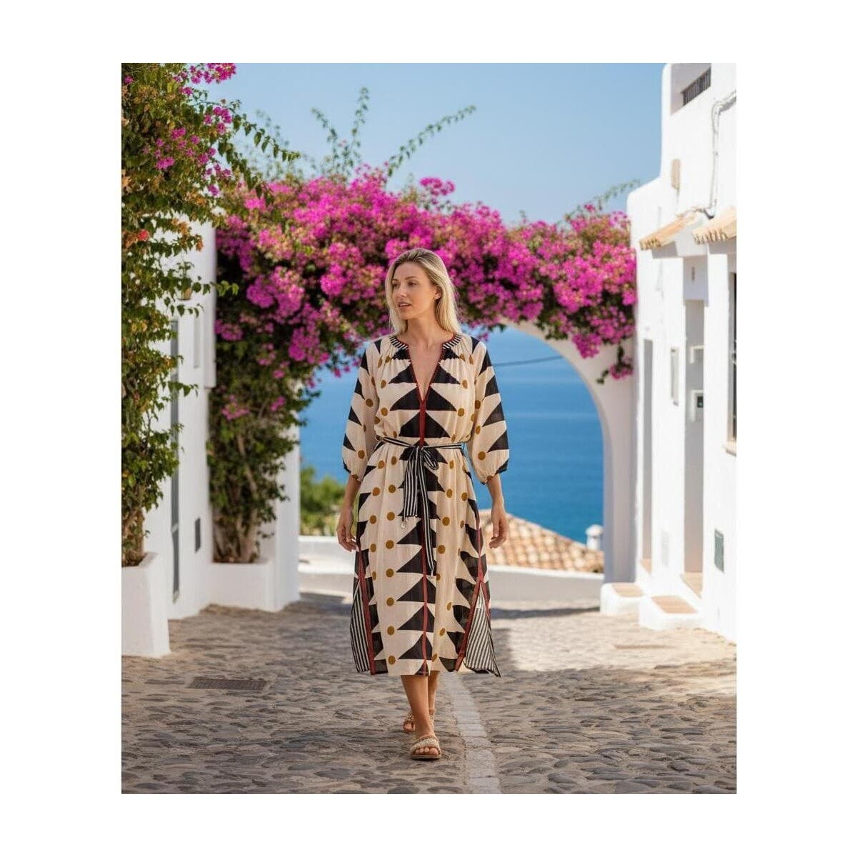 Women's Dresses Isla Bonita By Sigris Beige