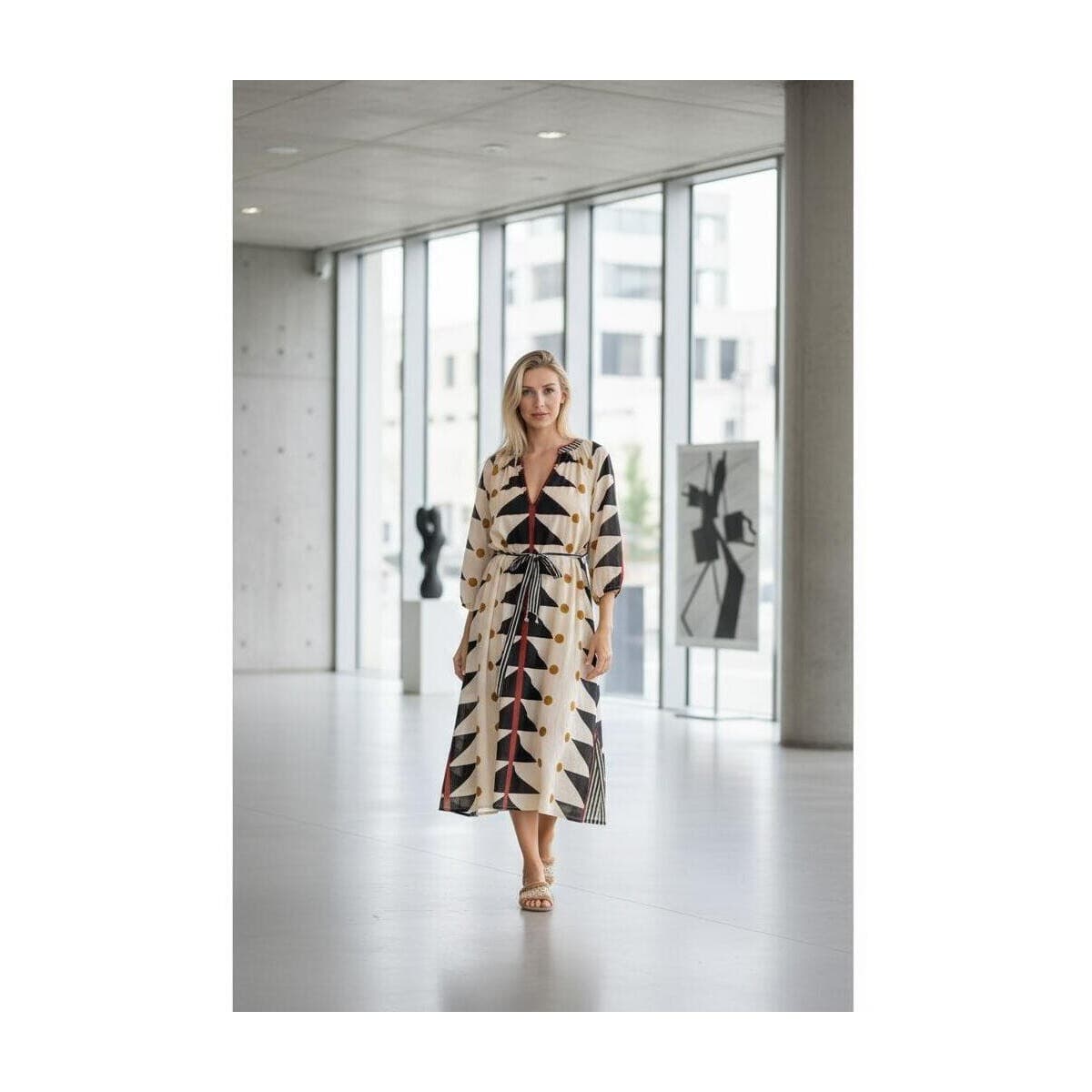 Women's Dresses Isla Bonita By Sigris Beige