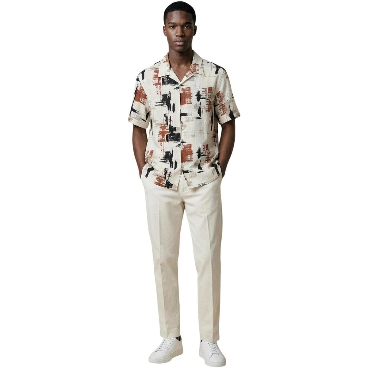 Men's Shirts Antony Morato Beige