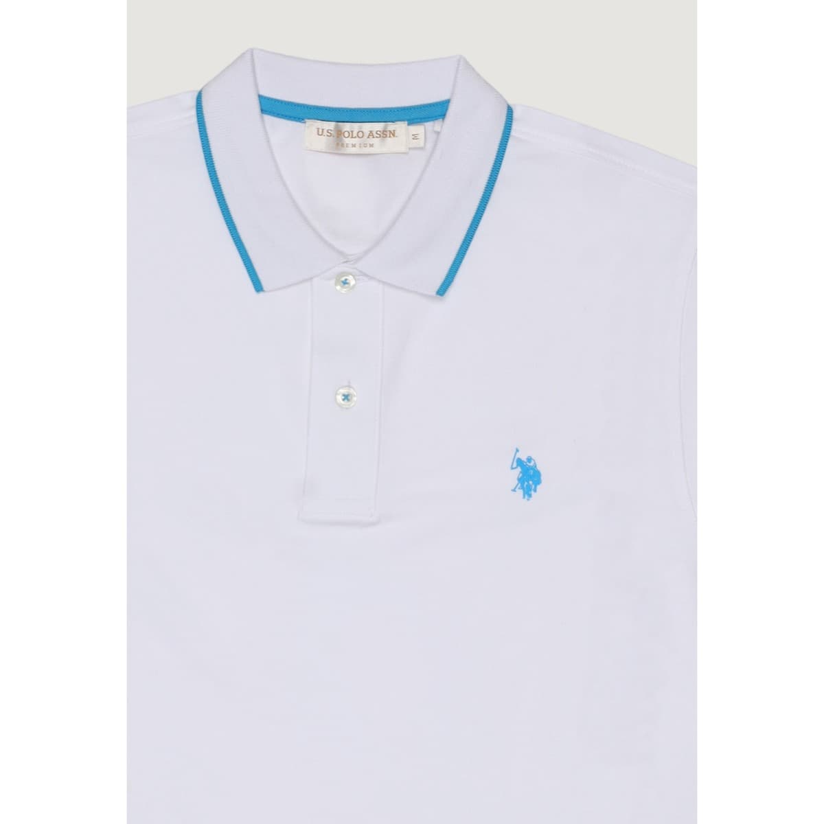 Men's Polo Shirts U.S Polo Assn. White