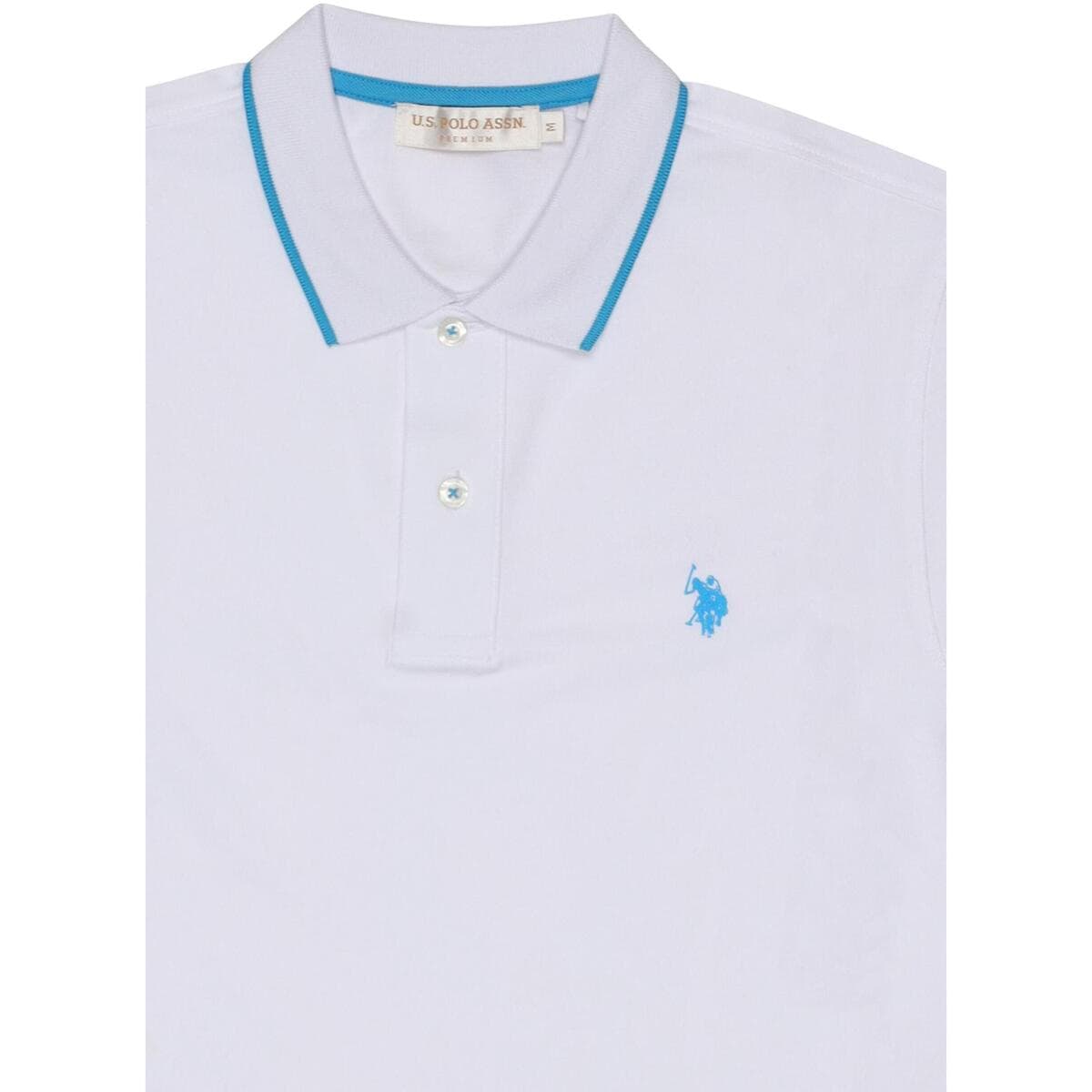 Men's Polo Shirts U.S Polo Assn. White