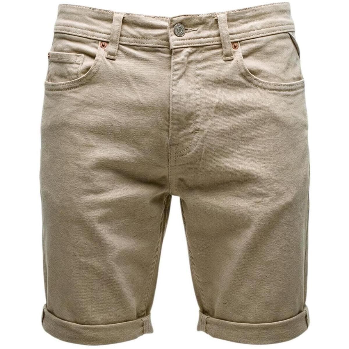 Men's Shorts Replay Brown