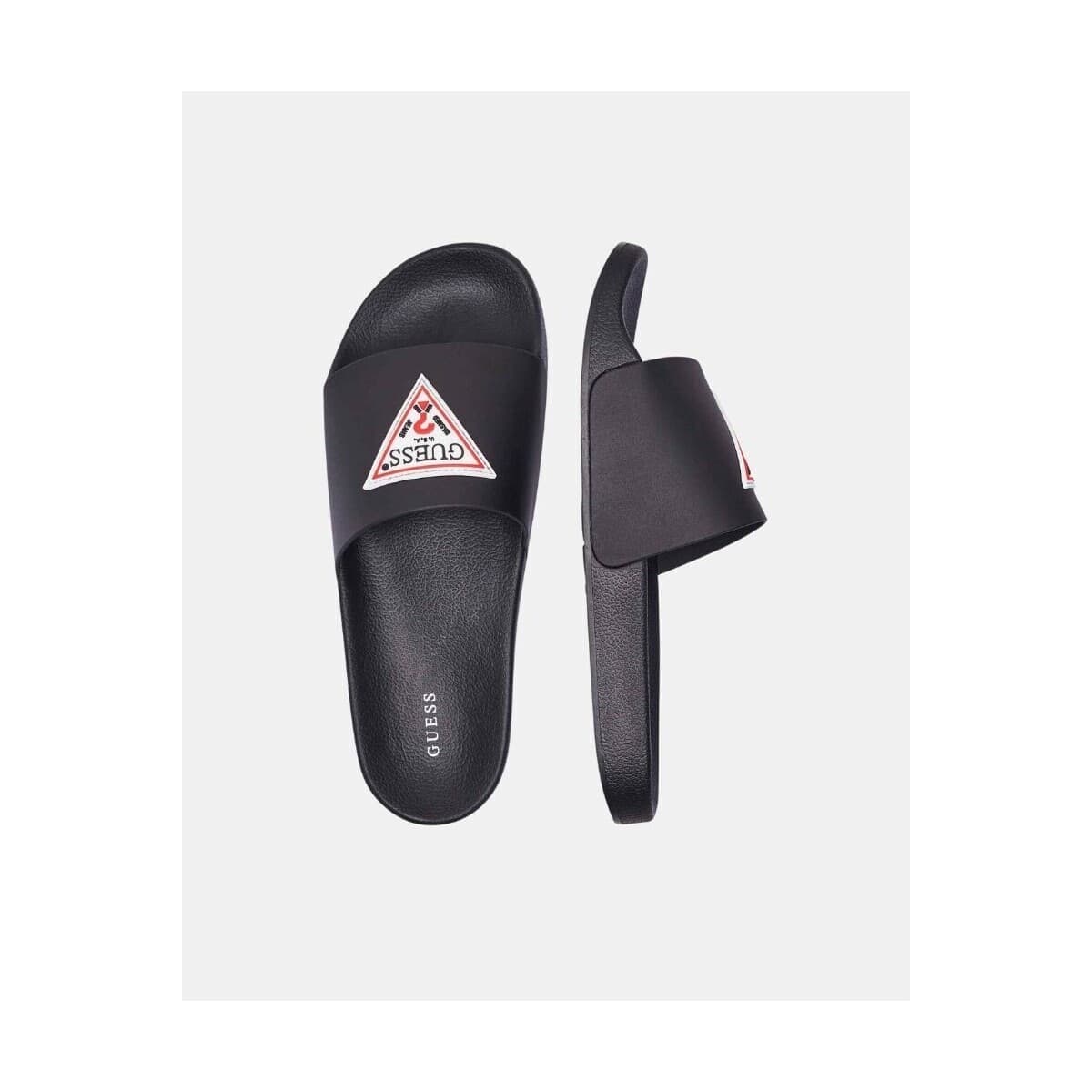 Men's Flip Flops Guess Black