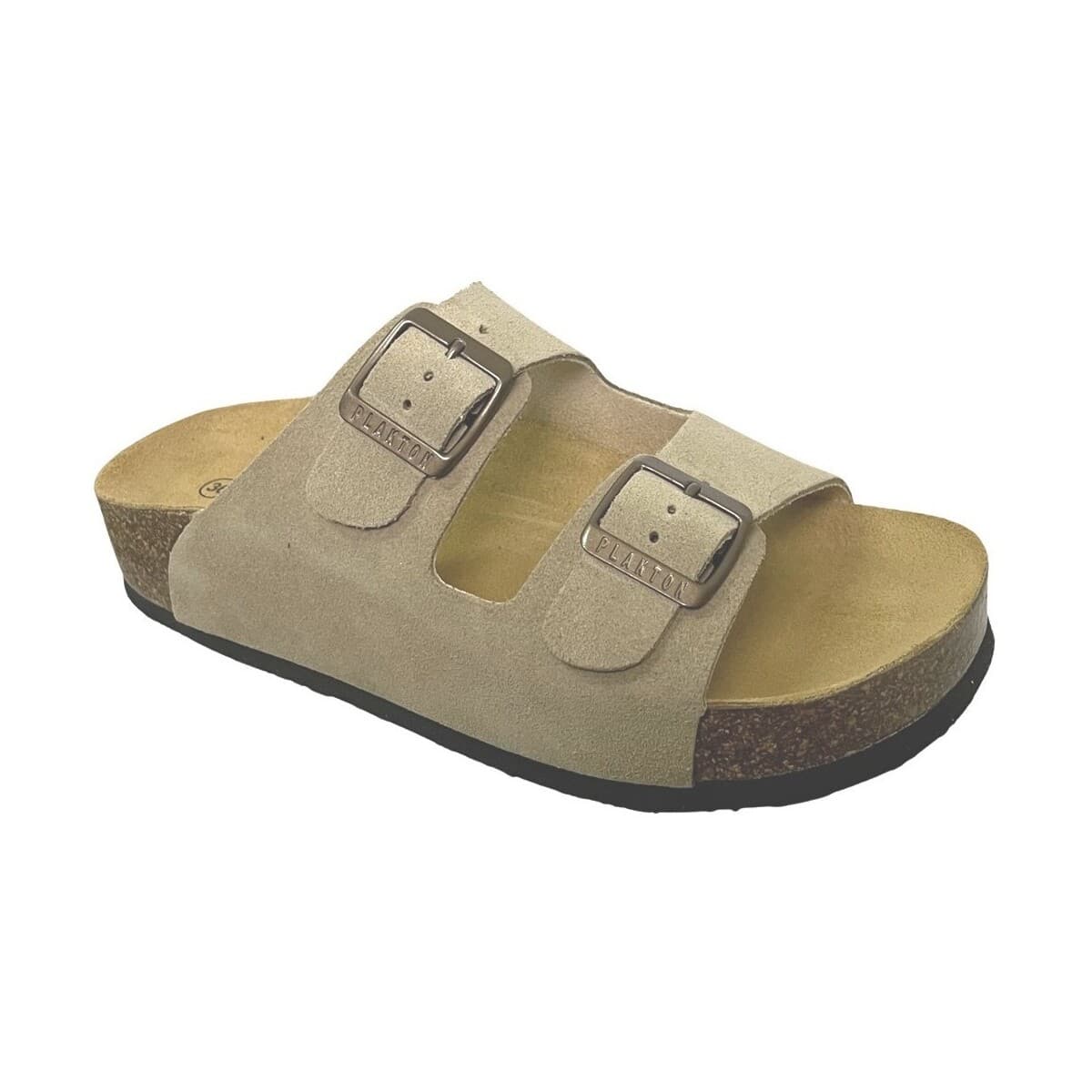 Women's Mules Plakton Beige