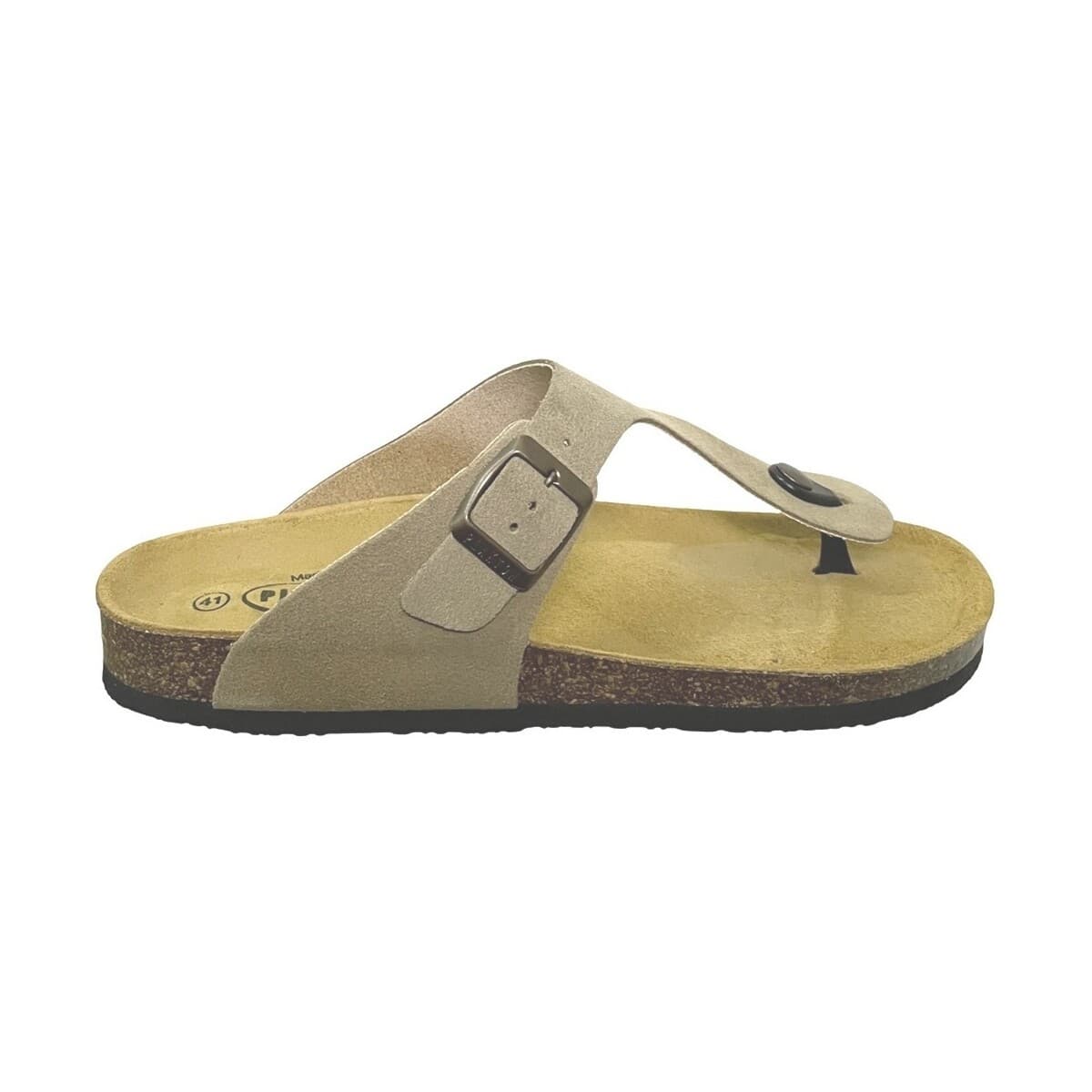 Men's Flip Flops Plakton Beige