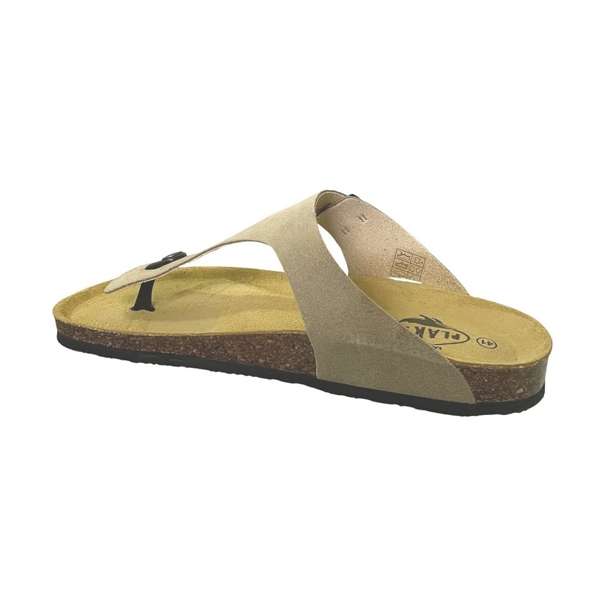 Men's Flip Flops Plakton Beige