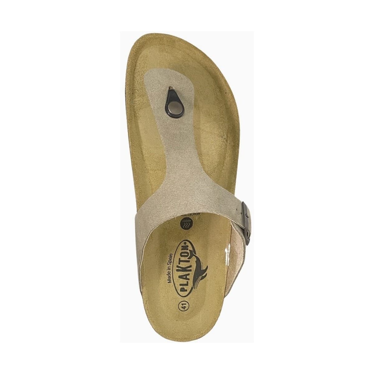 Men's Flip Flops Plakton Beige
