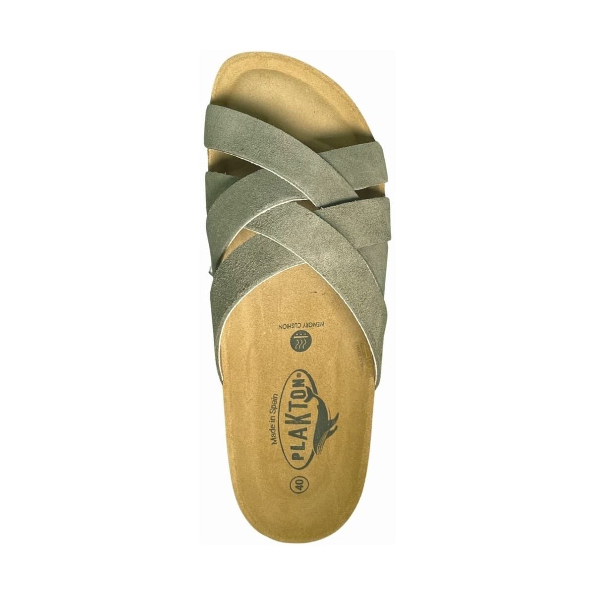 Men's Mules Plakton Green