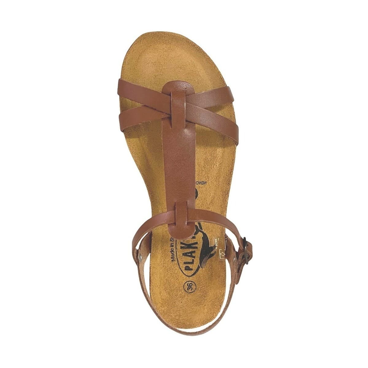 Women's Sandals Plakton Brown