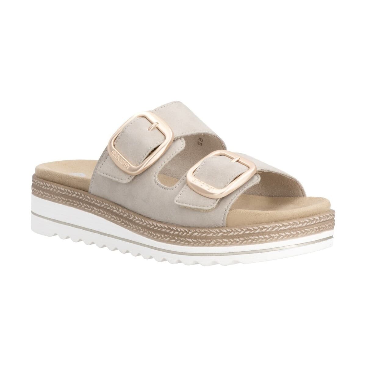 Women's Mules Remonte Beige