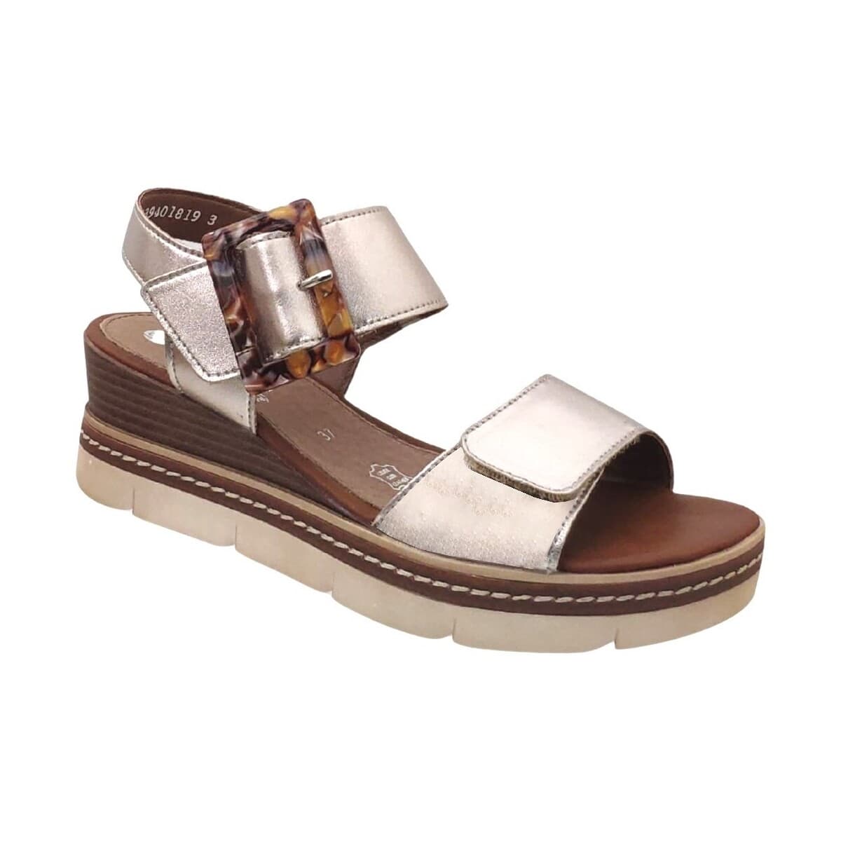 Women's Platforms Remonte Gold