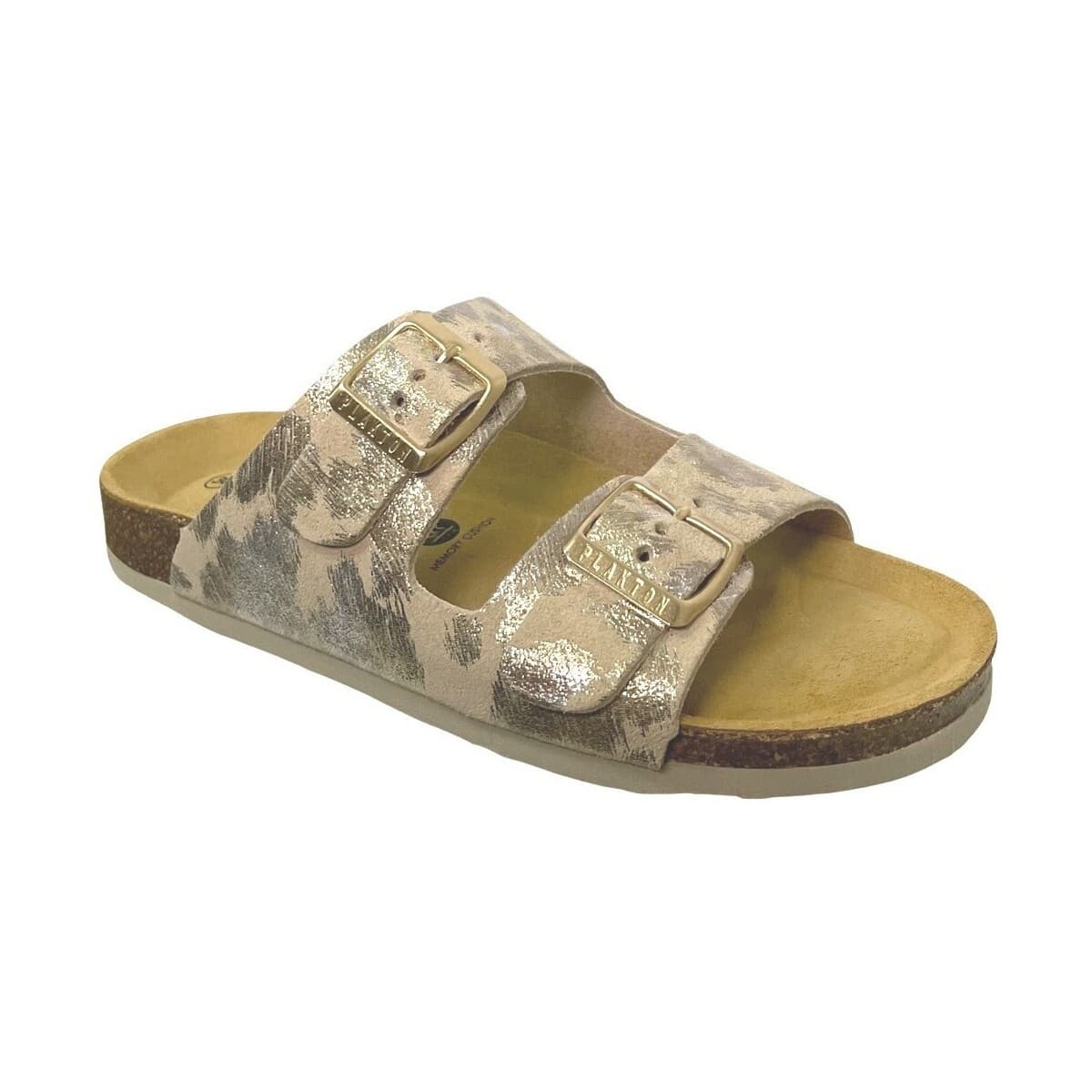 Women's Mules Plakton Beige