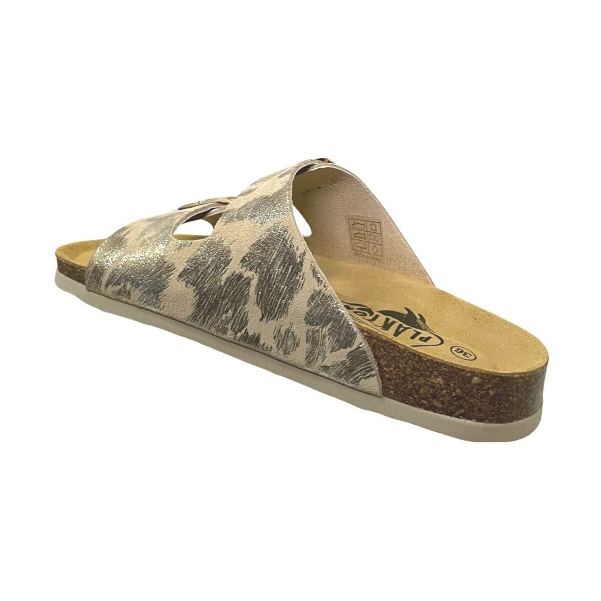 Women's Mules Plakton Beige