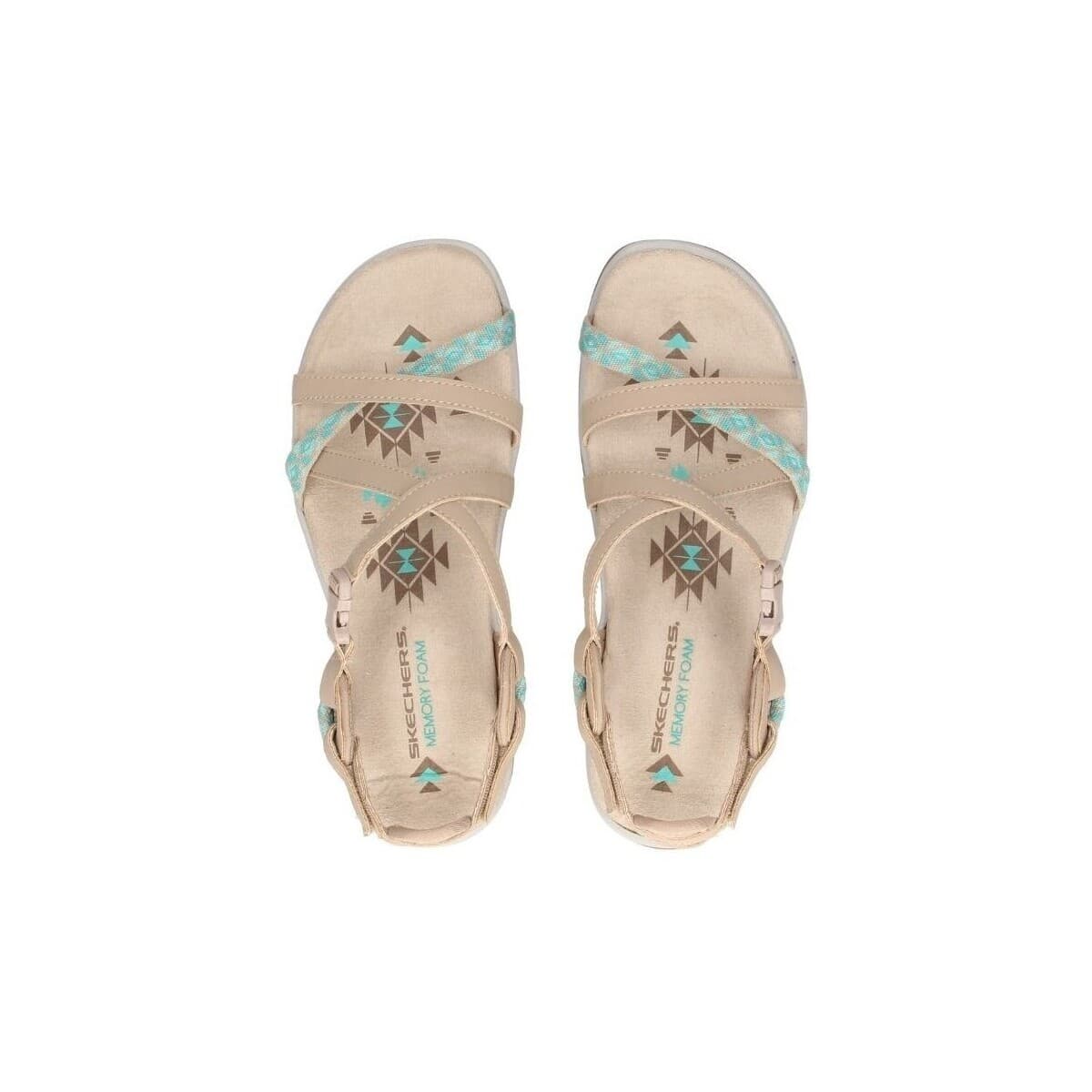 Women's Sandals Skechers Brown