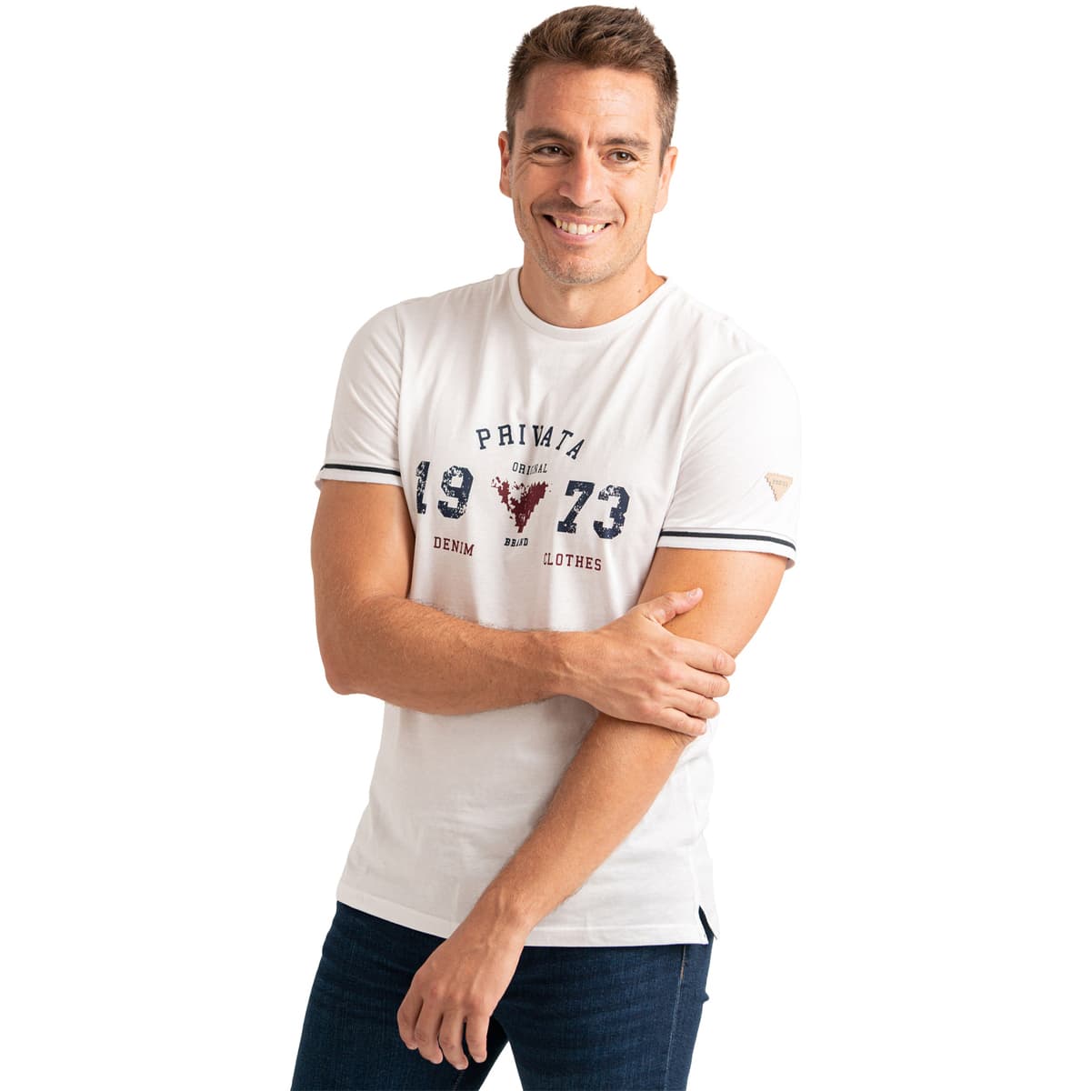 Men's T-Shirts Privata White