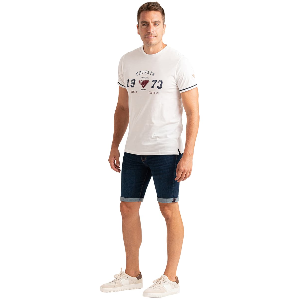 Men's T-Shirts Privata White