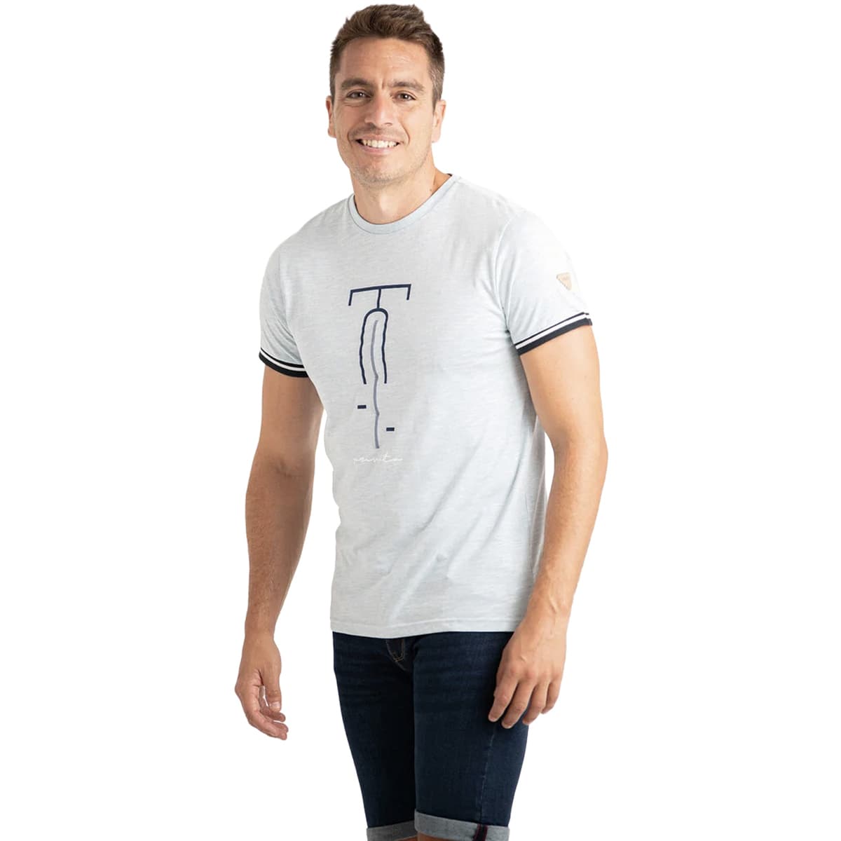 Men's T-Shirts Privata Blue