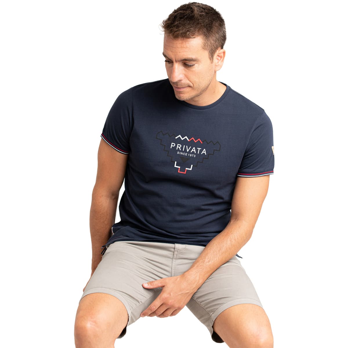 Men's T-Shirts Privata Blue