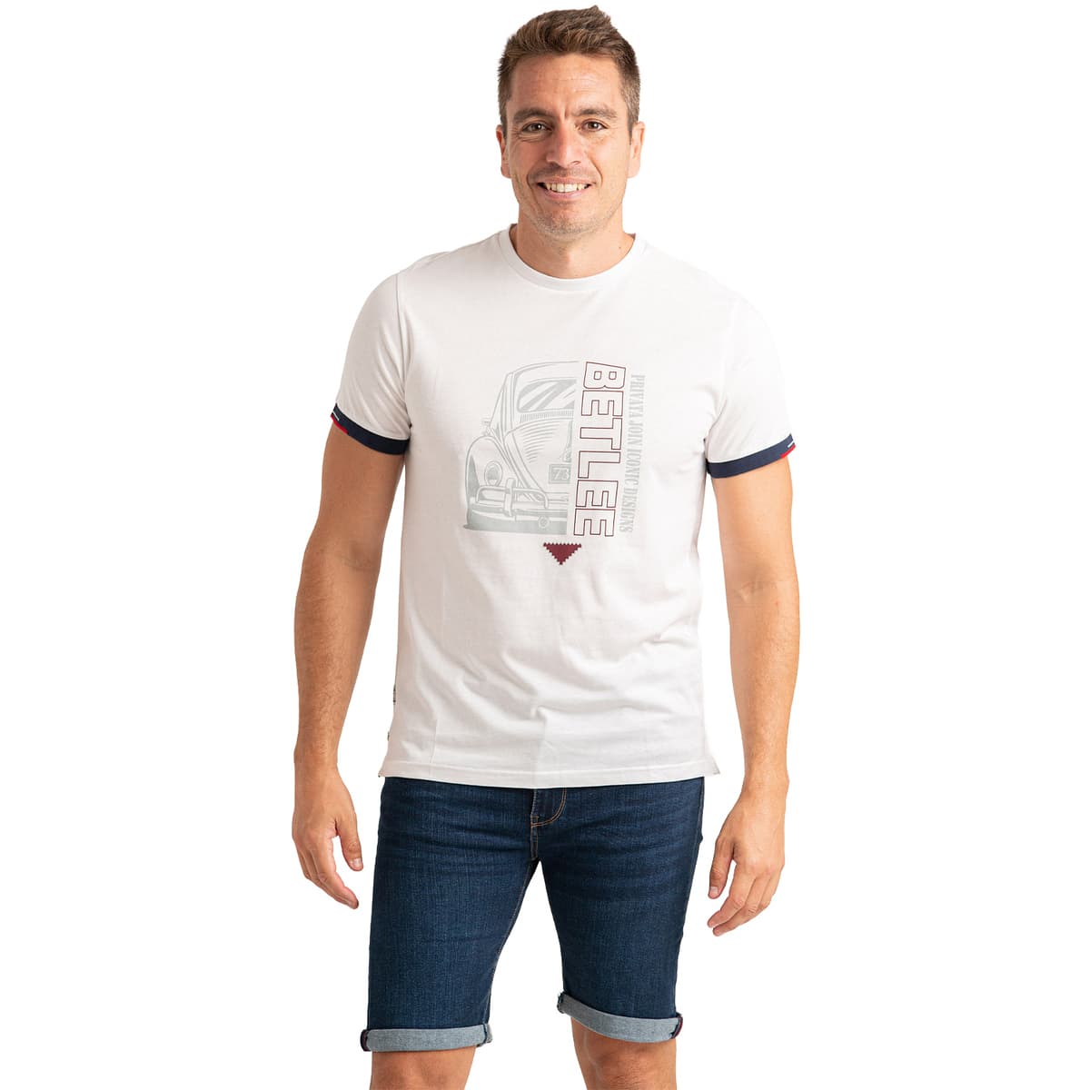Men's T-Shirts Privata White
