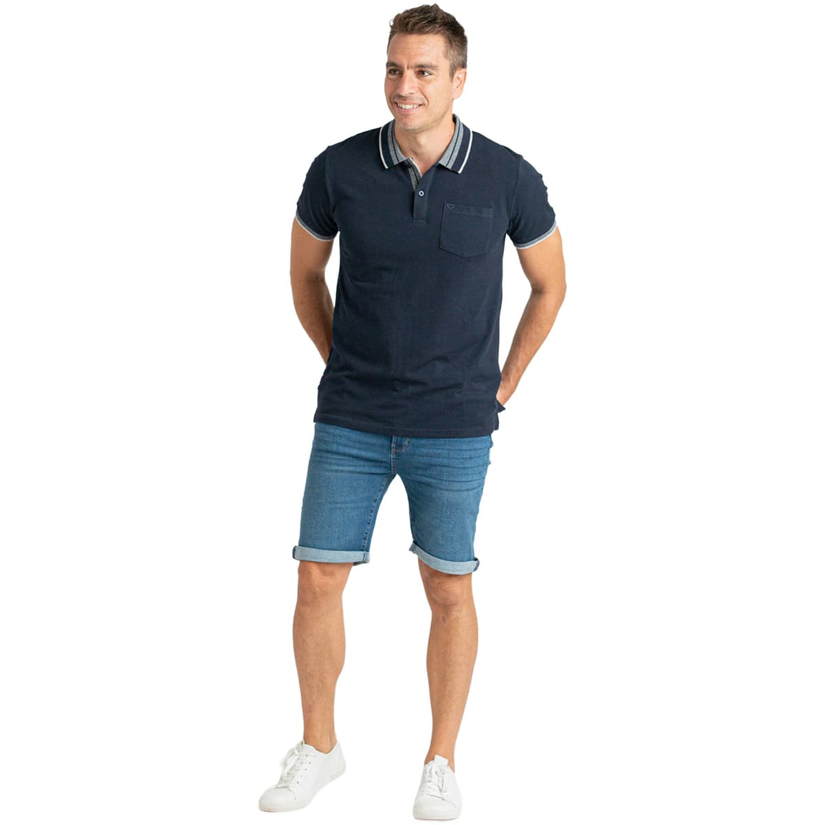 Men's Polo Shirts Privata Blue