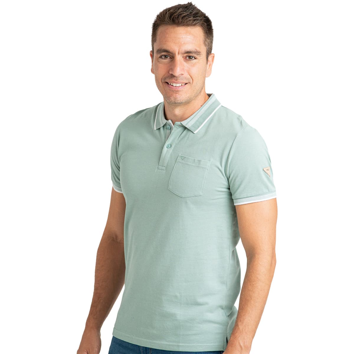Men's Polo Shirts Privata Green