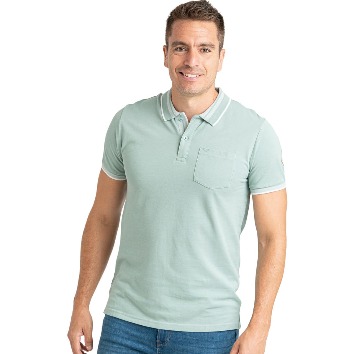 Men's Polo Shirts Privata Green